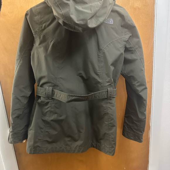 The North Face Army Green Hooded Jacket - Picture 12 of 15